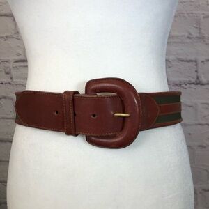 Vintage Calvin Klein Leather statement belt